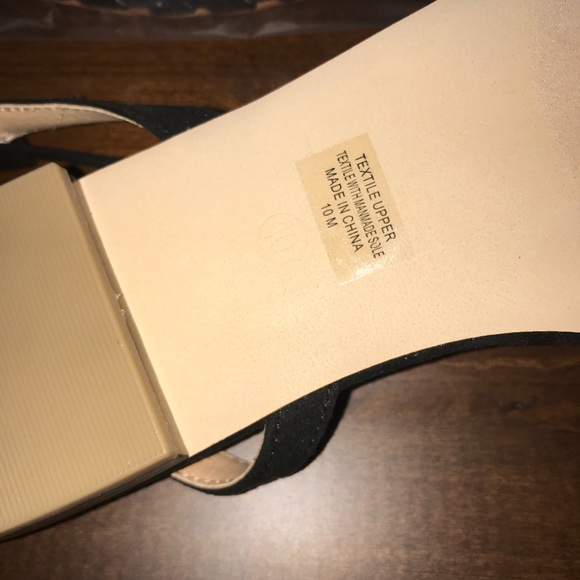 LOFT Strappy Detail Sandal Black BNIB Sz 10 & 10.5 - Picture 7 of 8